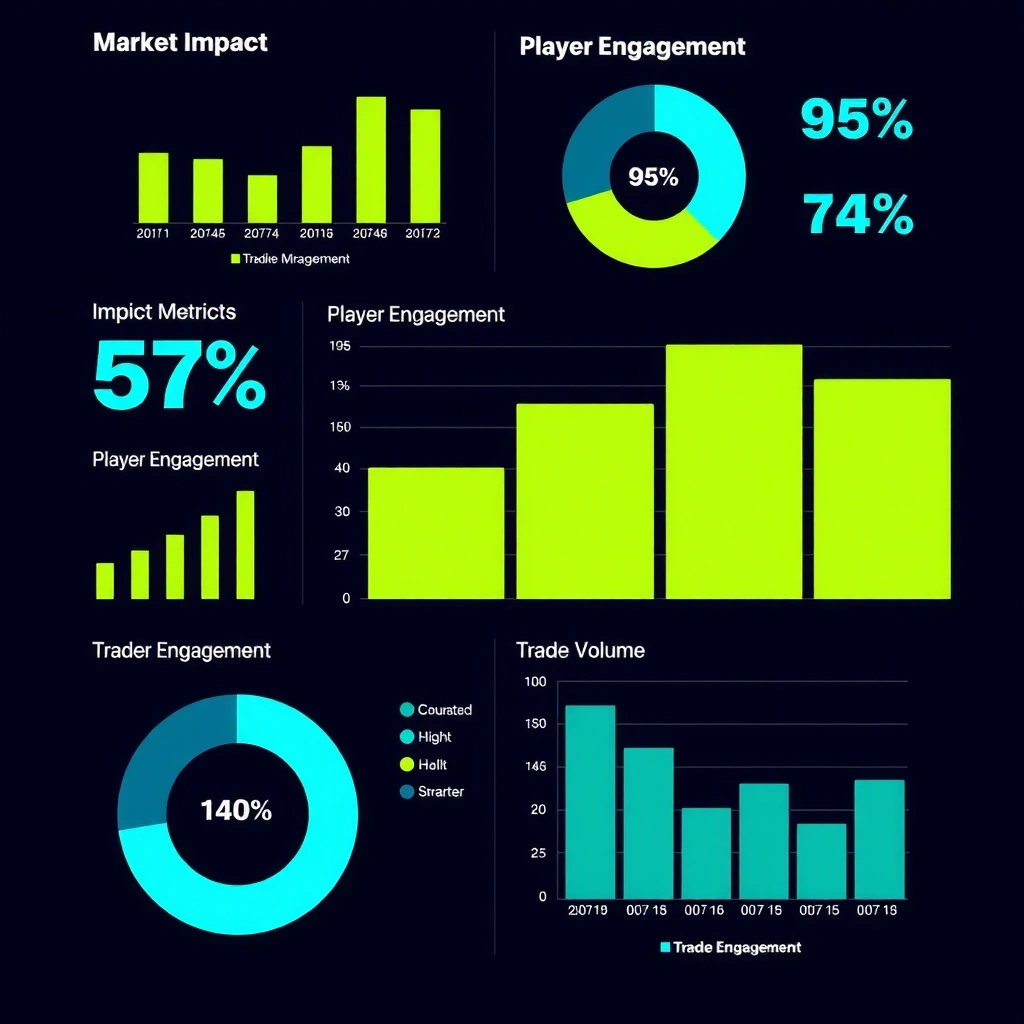 Market impact visualization